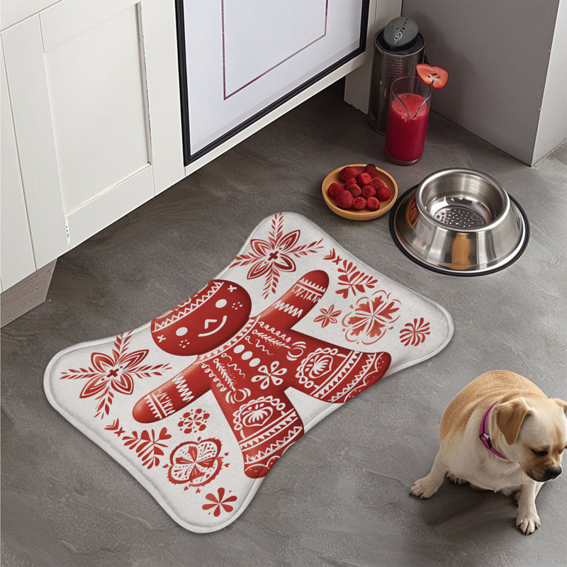 Tapis de Noël 1 pièce Nordic Yuletide, 18"