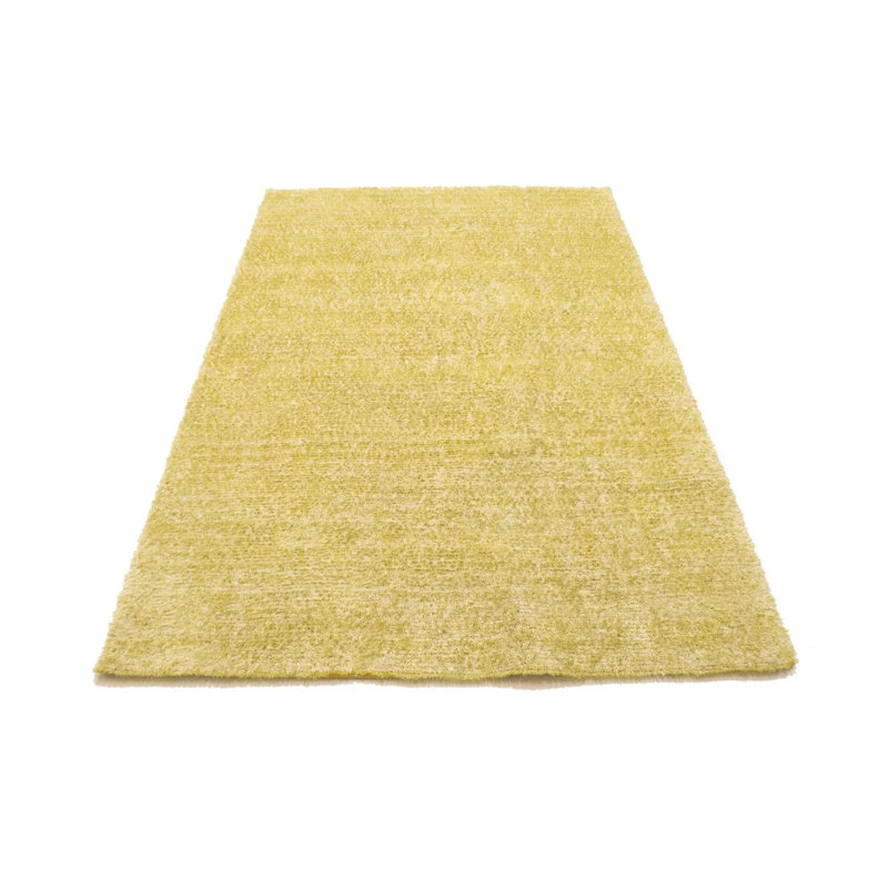 Solid Modern Design 5X8 Machine-Made Rug