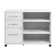 Hustle 40'' Wide 3 -Drawer Mobile File Cabinet