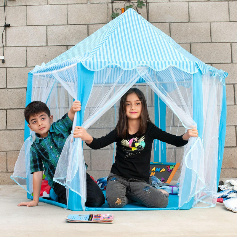 Toynk 18'' W x 4'' D Indoor Fabric Pop-Up Play Tent