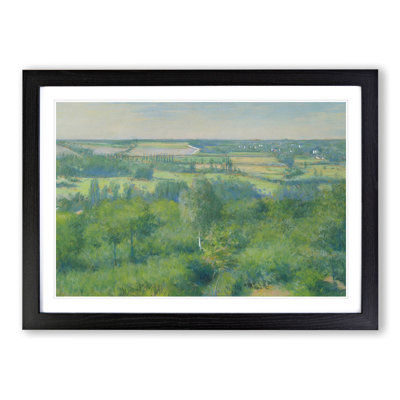 Yerres Valley by Gustave Caillebotte - Picture Frame Painting