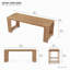 Bureau de direction extra long en bois massif de 78,7 pouces, bureau double pour ordinateur