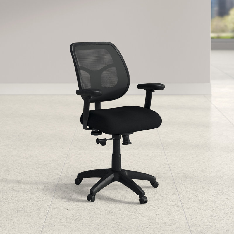 Apollo Polyester Blend Task Chair, Black