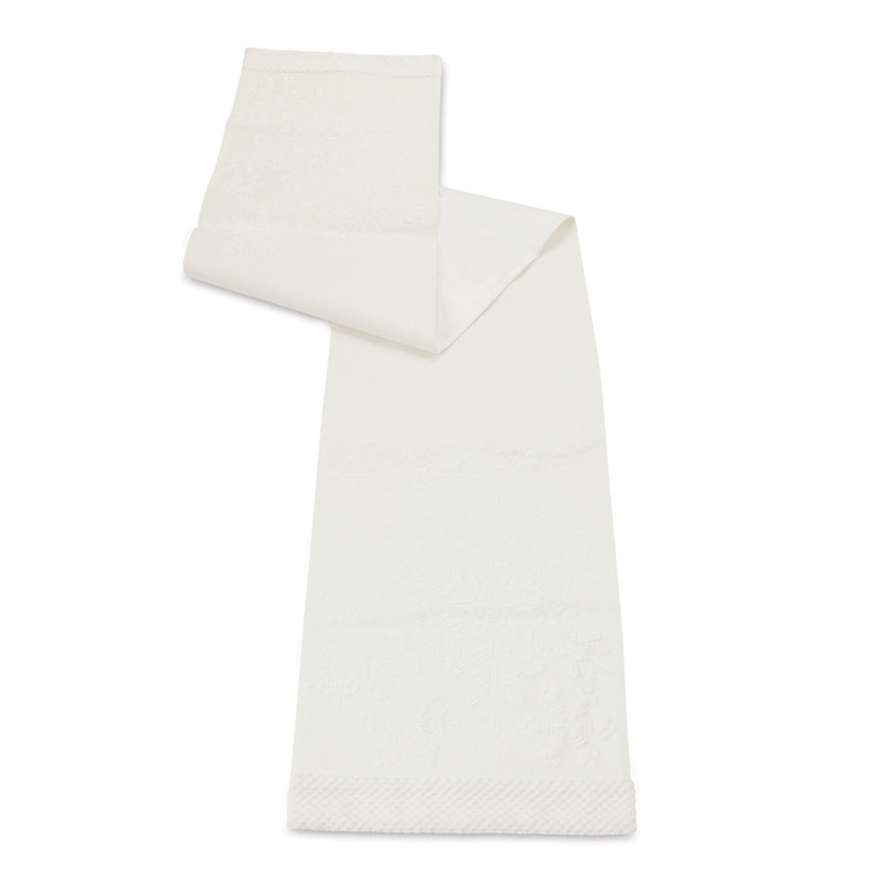 Chemin de table rectangulaire en polyester