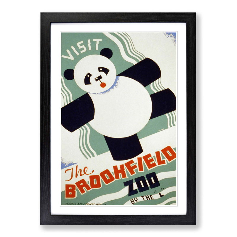 Single Picture Frame Print, Black