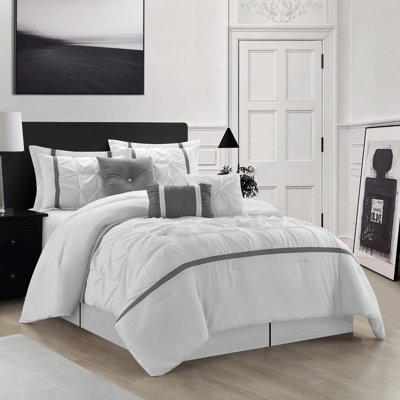 Ensemble d'édredon en microfibre 7 pièces Elena