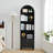 Arched Standard Storage Bookcase-1308601649