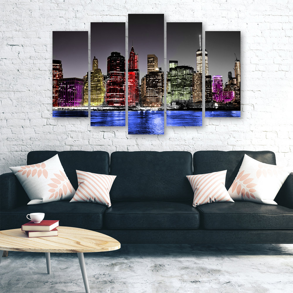 Leinwandbild Architektur-Skyline New York