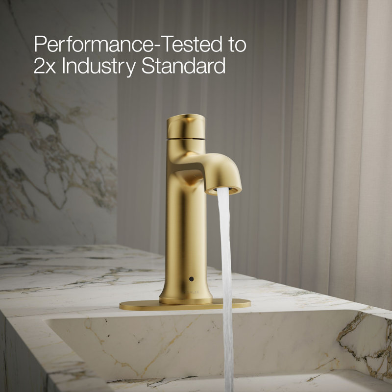 Tone Touchless Bathroom Sink Faucet 1.2 GPM, Brushed Brass