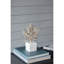 Feuille d'aluminium sur base en marbre