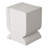 Cristalle Ceramic Accent Stool-1618380988