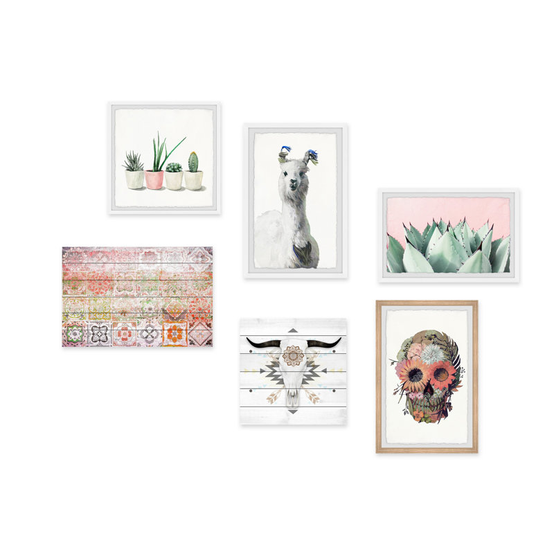Abdirazaq «Moroccan Vibes» Hexaptych