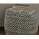 Chevron Pouf