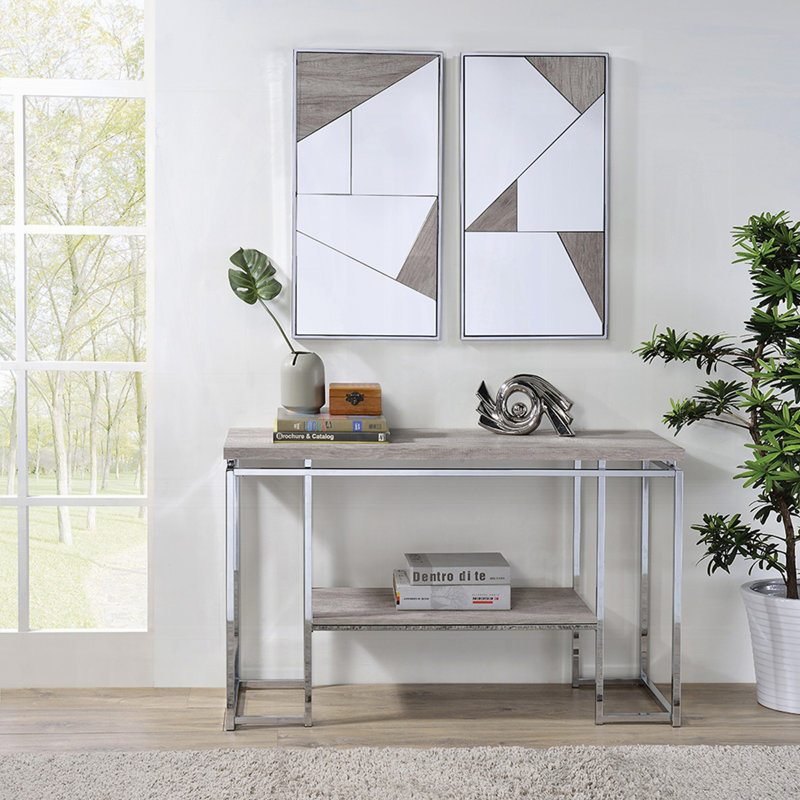 Modern Contemporary Sofa Table, Behind Couch Table