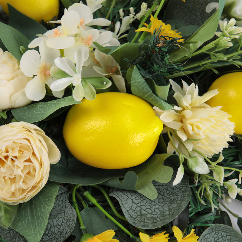 20cm Faux Peony Garland