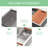 Undermount Kitchen Sink 16G Single Basin Kitchen Sink with Basket Strainer and Bottom Grid-124064485-131100090