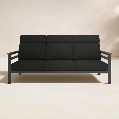 Townsend Metal Outdoor Sofa With Sunbrella Cushion