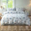 Housse de couette 100% coton lavé - ensemble de literie de style bord de mer nautique, ensemble de housse d'édredon imprimé avec fermeture à glissière 4 attaches-111536869-111536875