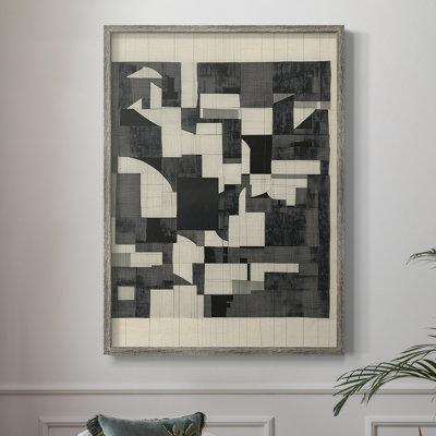 ABSTRACT Series DCCCLxxx III, reproduction encadrée - bois massif