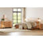 Ensemble de commode et table de chevet 3 pièces pour chambre à coucher-603553671