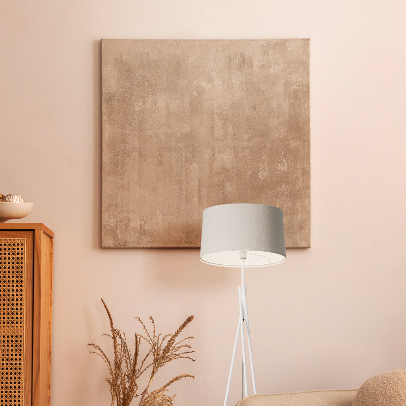 Lampe sur pied avec abat-jour 66 po Sleek Crossed Legs - Abat-jour E26