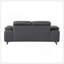 Causeuse en cuir italien Global United-859782263