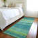 Premium Machine Washable Prisco Teal Rug