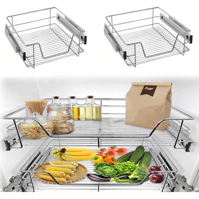 Stainless Steel Pull Out Drawer