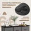 Commode 8 tiroirs en tissu, commode de rangement pour chambre à coucher, salon, vestibule-158173073