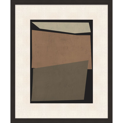Texture and Shapes 7 Framed Graphic Art