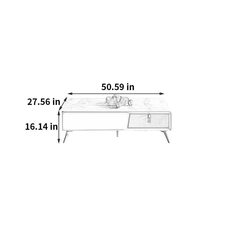 Table basse italienne