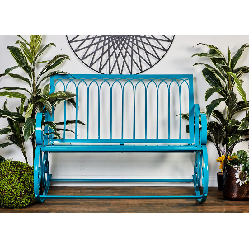 Banc de jardin en métal Gyana Khadir