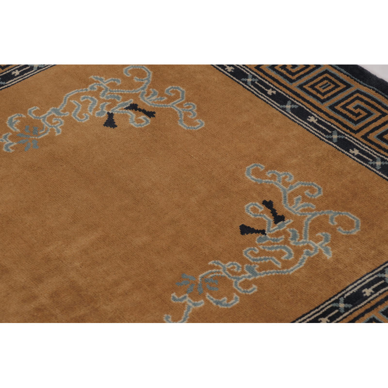 Art Deco Handmade Wool Area Rug