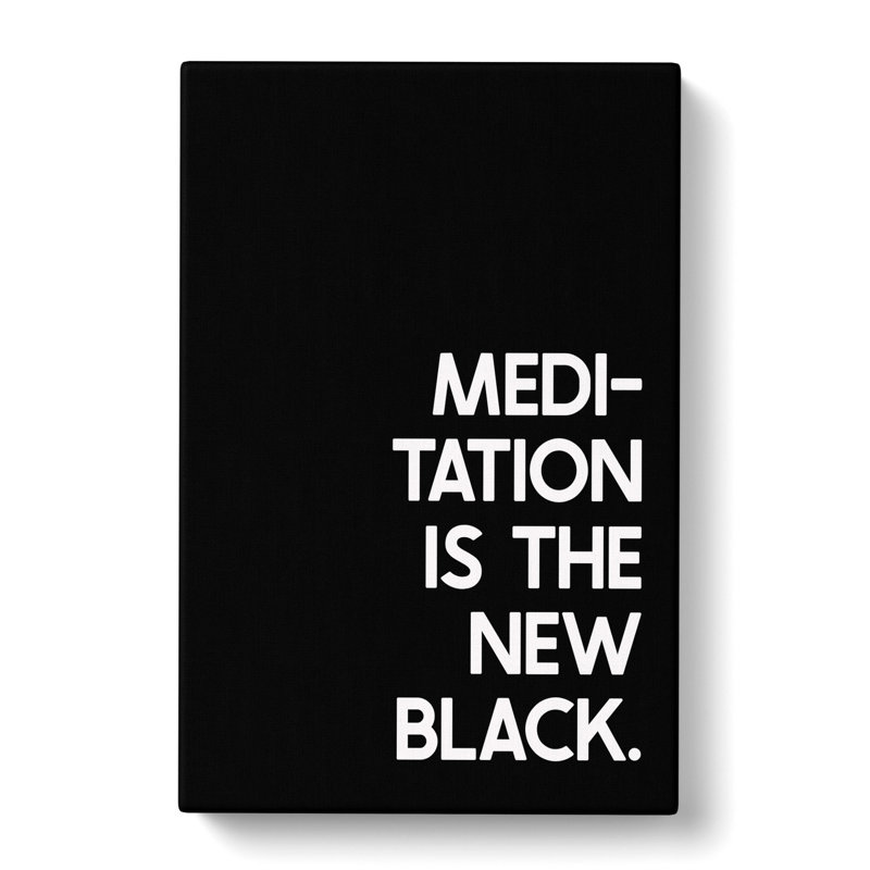 Meditation - Wrapped Canvas Print, 76cm H x 50cm W x 3cm D