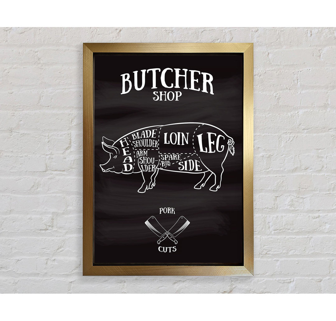 Butchers Selection 3 - Einzelne Bilderrahmen Kunstdrucke