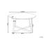 Round Solid Wood Base Dining Table-1845588019