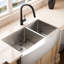 Arthur Single Handle Kitchen Faucet with Side Spray and Accessories-1086847941