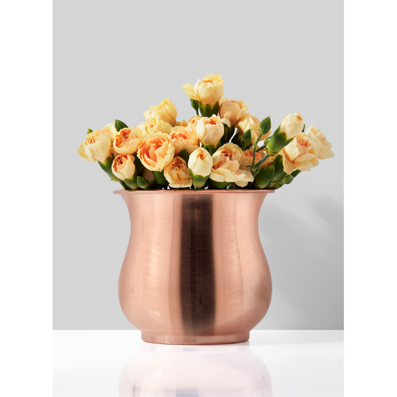 Vase de table en cuivre d’intérieur/d’extérieur 4,75 "Earby