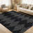 Modern Machine Washable Striped Rug for Living Room Non-Slip Low Pile Stain-Resistant Contemporary Geometric Soft Indoor Carpet for Bedroom Dining Room-922443964