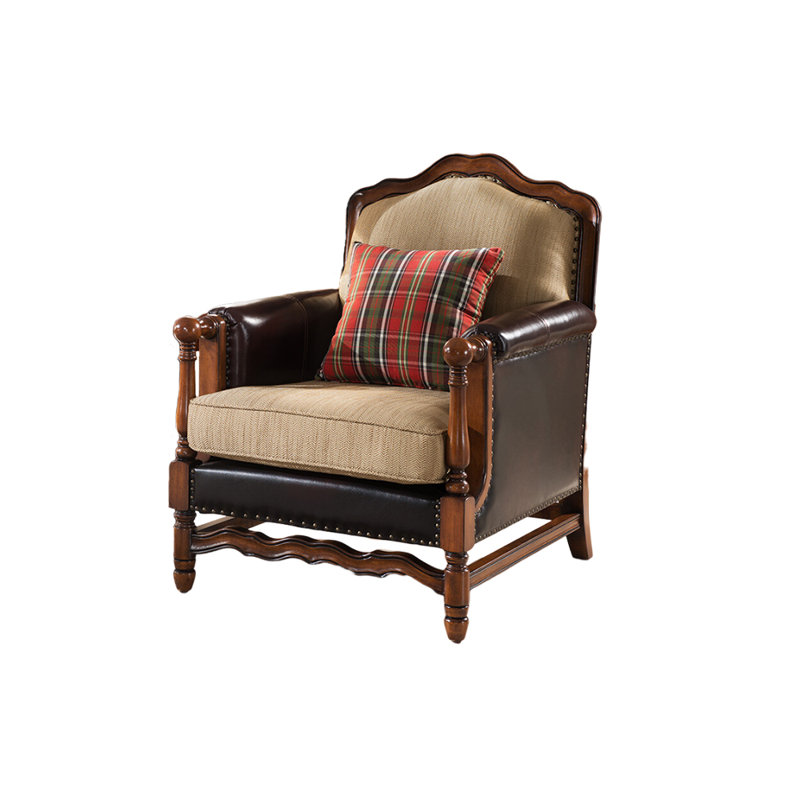 Fauteuil rembourré American Light