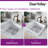 DeerValley Square Fireclay 18" L x 18" W Undermount/Drop-In Kitchen Sink with Basket Strainer and Sink Grid