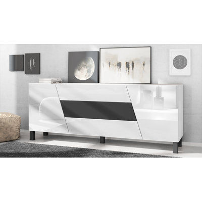 Mattoon 178 Cm Wide 3 Drawer Sideboard