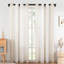 Ensemble de tringle à rideaux en cristal noir mat avec embouts en diamant - Tringle à draperies ajustable robuste pour salon, chambre à coucher, patio - ensemble de 2, fixation murale ou au plafond