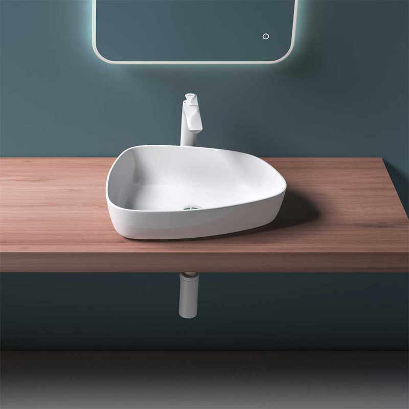 Durovin Bathrooms 387mm L x 511mm W Natural Engineered Stone Specialty Sink