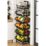 53.9'' H x 16'' W Utility Cart with Wheels
