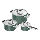 ZWILLING Pure 6-Pc Stainless Steel Cookware Set, Rose