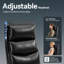 Fauteuil de direction ergonomique, chaise de bureau à haut dossier avec accoudoirs réglables 6D et soutien lombaire-133409204