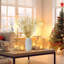 20Pcs décorations de Noël de paillettes artificielles de baies décoratives, baguettes de Noël, rameaux scintillants, branches pour arbre de Noël, couronne, vase, décorations de fête, décorations de Noël-1534647628