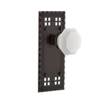 Craftsman Plate with Waldorf White Milk Knob