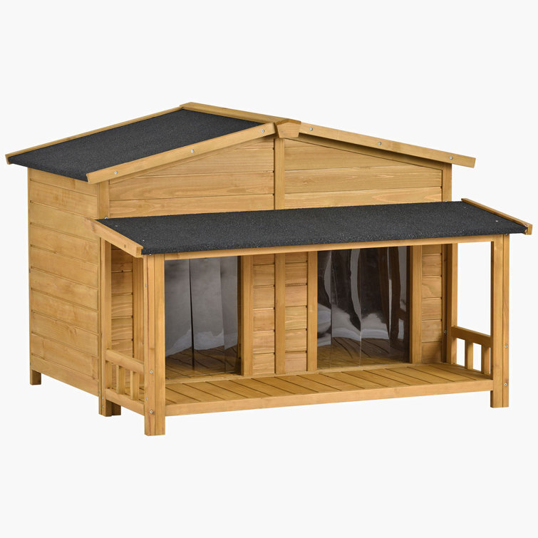 Mateo Insulated Dog Houses, Dog House Modern, Dog house with porch